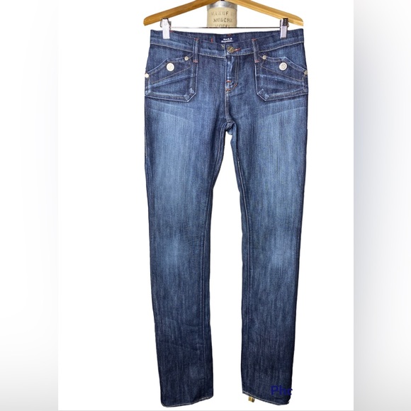 Rock & Republic Gwen Blue Denim Jean - Picture 1 of 6